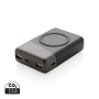 Ultimate 10.000 mAh powerbank met draadloze oplader, zwart, grijs