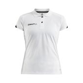 Craft Pro Control Impact polo wmn white/black xxl