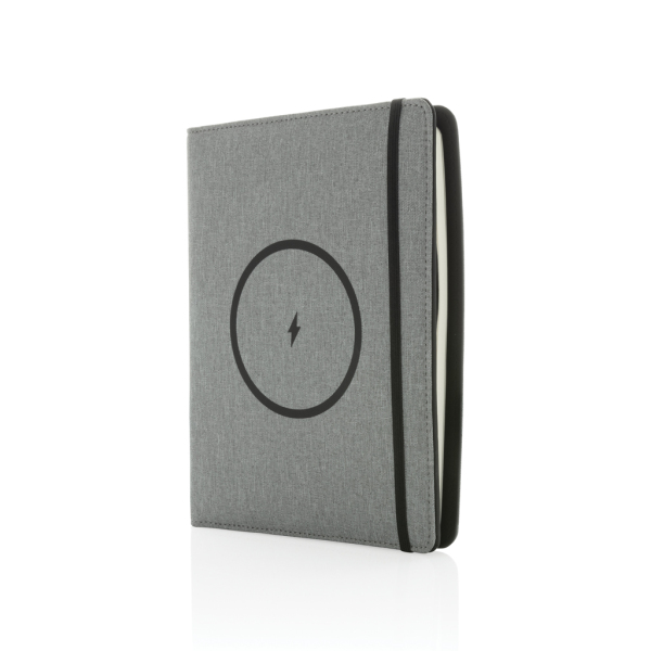 Air 5W A5 notitieboek omslag met draadloos opladen, grijs
