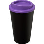 Americano® 350 ml geïsoleerde beker - Zwart/Paars