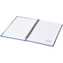 Wire-o A4 hardcover notitieboek - Wit/Zwart