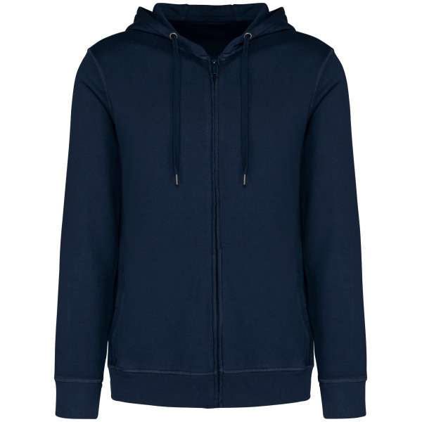 Uniseks sweater Terry280 met capuchon en rits - 280 gr/m2 Washed Navy Blue 4XL