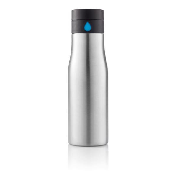 Aqua hydration tracking bottle, grey