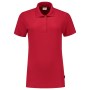 Poloshirt Fitted Dames 201006 Red 5XL