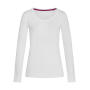 Claire Long Sleeve - White - M
