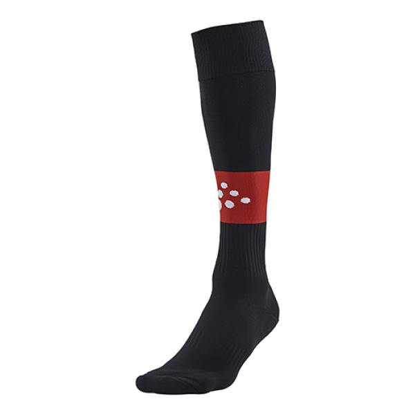 Craft Squad contrast sock black/br.red 31/33