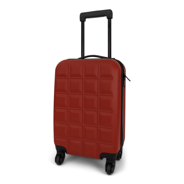 Norländer Cabin Size Trolley Squared Rood