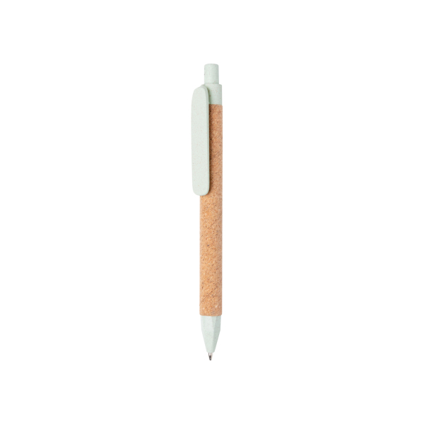 Write tarwestro en kurk pen, groen