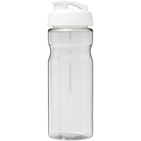H2O Active® Base 650 ml flip lid sport bottle - Transparent/White