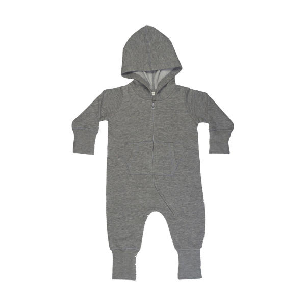 Baby All-in-One - Washed Grey Melange - 4-5 yrs