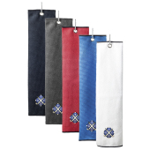 Microfibre Waffle Trifold Golfhanddoekje ( 50x40cm in 3en gevouwen ) Microfibre Waffle Trifold Golfhanddoekje ( 50x40cm in 3en gevouwen )