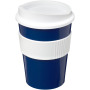 Americano® Medio 300 ml tumbler with grip - Blue/White
