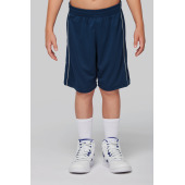 Kinderbasketbalshort Sporty Yellow 12/14 jaar