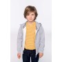 Kinder hooded sweater met rits White 6/8 ans