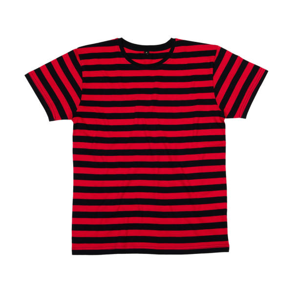 Men's Stripy T - Black/Red