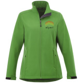Maxson softshell dames jas - Varengroen - S