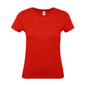 #E150 /women T-Shirt - Fire Red - 2XL