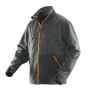 Jobman 1247 Softshell jacket zwart/oranje xl