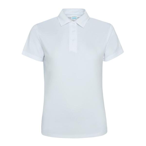 AWDis Ladies Cool Polo Shirt, Arctic White, XXL, Just Cool