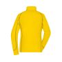 Ladies' Structure Fleece Jacket - yellow/carbon - S