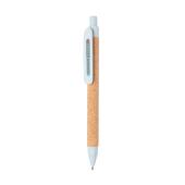Skriv bæredygtigt - ECO pen, blå