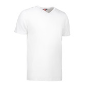 T-TIME® T-shirt | V-neck - White, 2XL