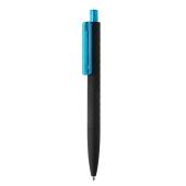 X3 zwart smooth touch pen, blauw, zwart