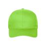 MB6236 6 Panel Cap Bio Cotton - lime-green - one size