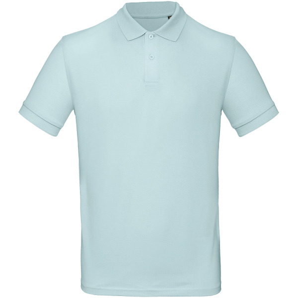 Men's organic polo shirt Millennial Mint S