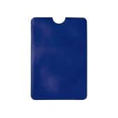 Kaarthouder soft anti-skimming - Donkerblauw