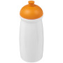 H2O Active® Pulse 600 ml bidon met koepeldeksel - Wit/Oranje