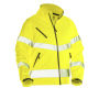 Jobman 1278 Hi-vis softshell jacket geel s