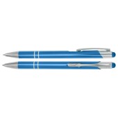 Aluminium Touch pen Stylus blauw