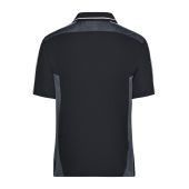 JN828 Craftsmen Poloshirt - STRONG - zwart/carbon XS