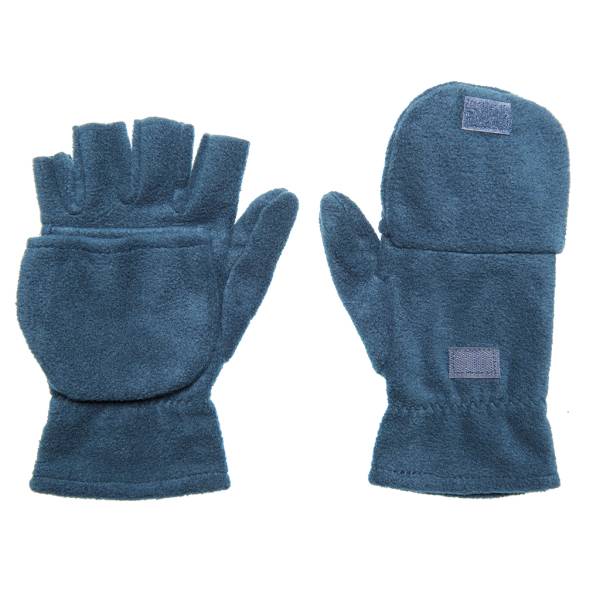 Half-vinger fleece handschoenen
