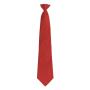'Colours' Fashion Clip Tie, Red, ONE, Premier