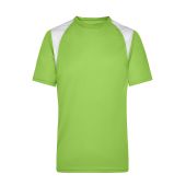 Men's Running-T - lime-green/white - 3XL