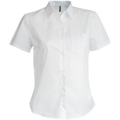 Judith - Damesblouse korte mouwen White XXL