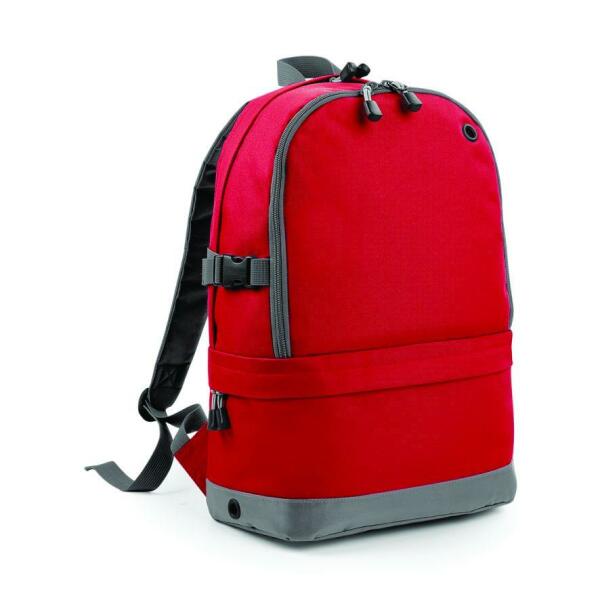 BagBase Athleisure Pro Backpack, Classic Red, ONE, Bagbase