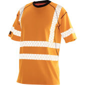 Jobman 5597 Hi-vis t-shirt uv-pro oranje xxl