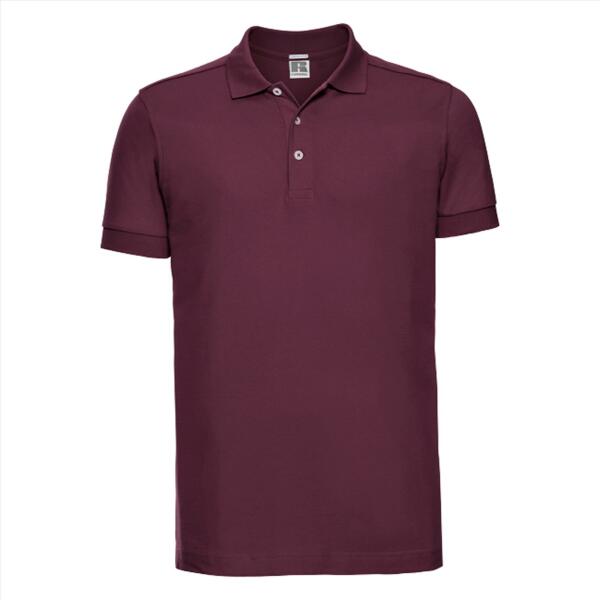 Russell Men Fitted Stretch Polo