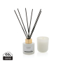 Ukiyo candle and fragrance sticks gift set, white