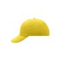 MB6111 6 Panel Raver Cap - yellow - one size