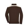 Men's Workwear Sweat Jacket - COLOR - - brown/stone - XS