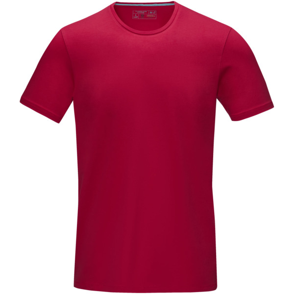 Balfour short sleeve men's GOTS organic t-shirt - Red - XXL