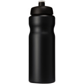 Baseline® Plus 650 ml bottle with sports lid - Solid black