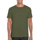 Gildan T-shirt SoftStyle SS for him Military Green 4XL