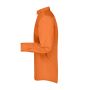 Men's Business Shirt Long-Sleeved - orange - S