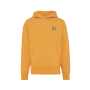 Iqoniq Yoho recycled cotton relaxed hoodie, sundial orange (M)