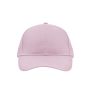 MB6118 Brushed 6 Panel Cap - rose - one size